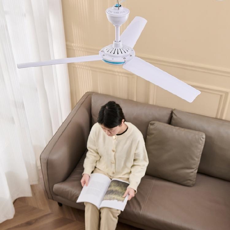 27.5inch Small Ceiling Fan 3 Blade Modern Indoor Outdoor Ceiling Fan with Quiet Motor for Bedroom 220V 50Hz