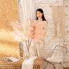 Artificial Pampas Grass & Reed Bouquet for Home or Wedding Decor