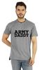 Inkmeso Men  s Tshirt For Military Pride Dad Graphic Quote   Army Daddy   Tee Cotton Jersey