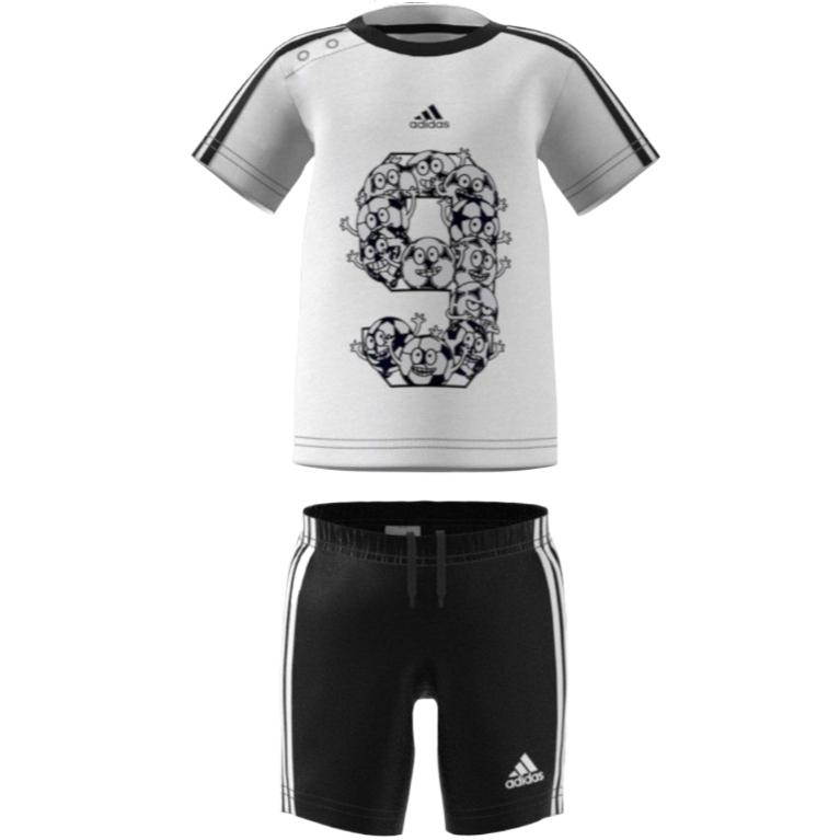 adidas Kids Matching Sets White/Rose Red/Rose Red/White Infant And Toddler GM8966
