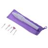 5 viename elektrinis nagų dailės gręžtuvas Carve Grinder poliravimo aparatas Nail Art Drill Kit