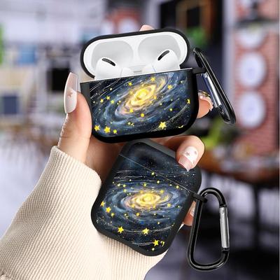 Kosmische Sterne Kopfhörerhüllen Hülle für Airpods Pro 3 Pro2 2 4 Pro3 1