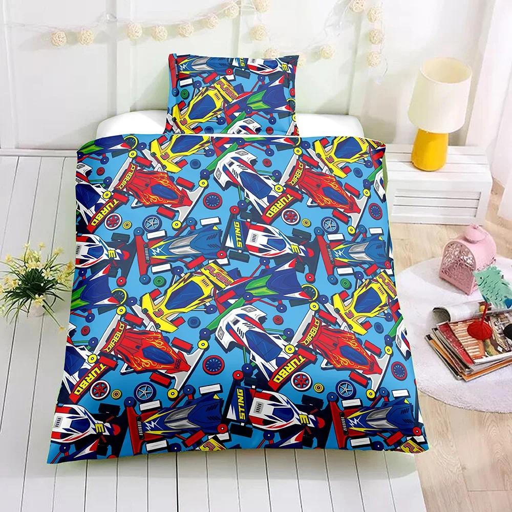 Black And White Milk Pattern Bedding Set Simple Style Soft And Comfortable Duvet Cover Set 3-Piece Children's Duvet Cover Set