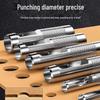Прямий удар: Компактний ручний інструмент для пробивання отворів з шкіри та липи для ременів та ремінців для годинників