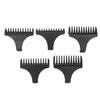 Electric Hair Trimmer 5 Guide Combs High Speed Low Noise USB Rechargeable Haircut Grooming Clipper