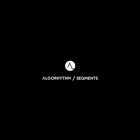 

CD ALGORHYTHM Segments AR000 Alpaka Records 2015 Japan Jazz Used