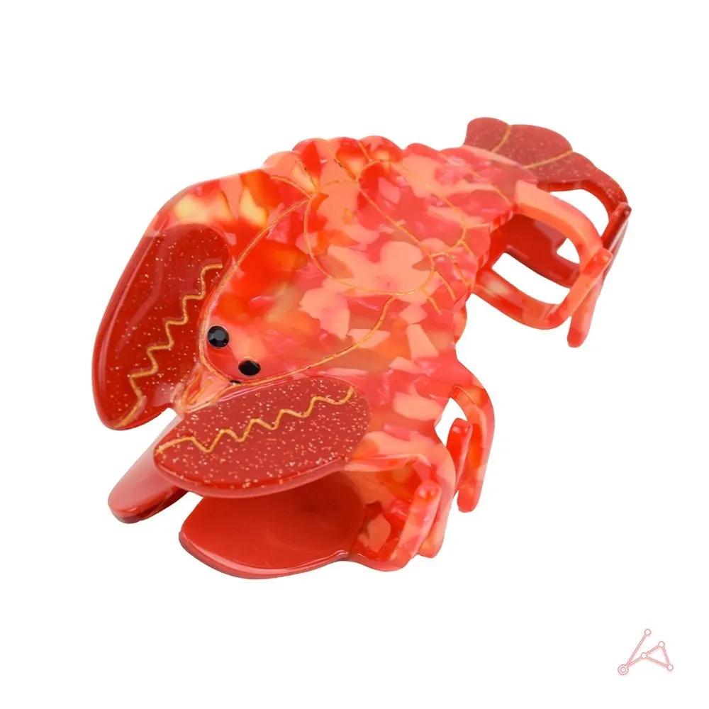 Crayfish seahorse hair clip hair updo hair clip hair fixing ponytail hair pin half-up hairstyle hair clip