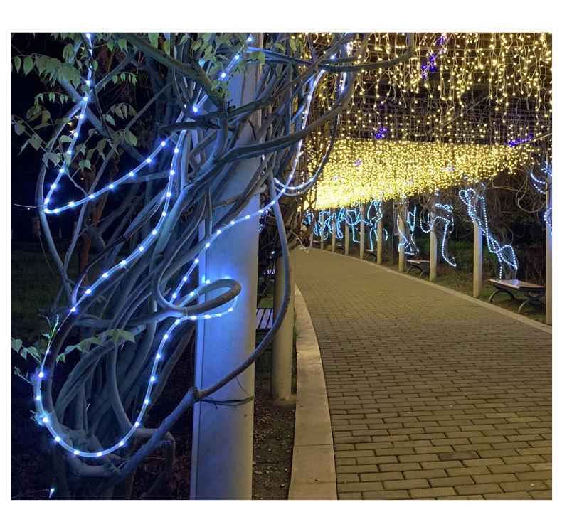 Waterproof Solar LED Strip Lights: Colorful Outdoor Decoration