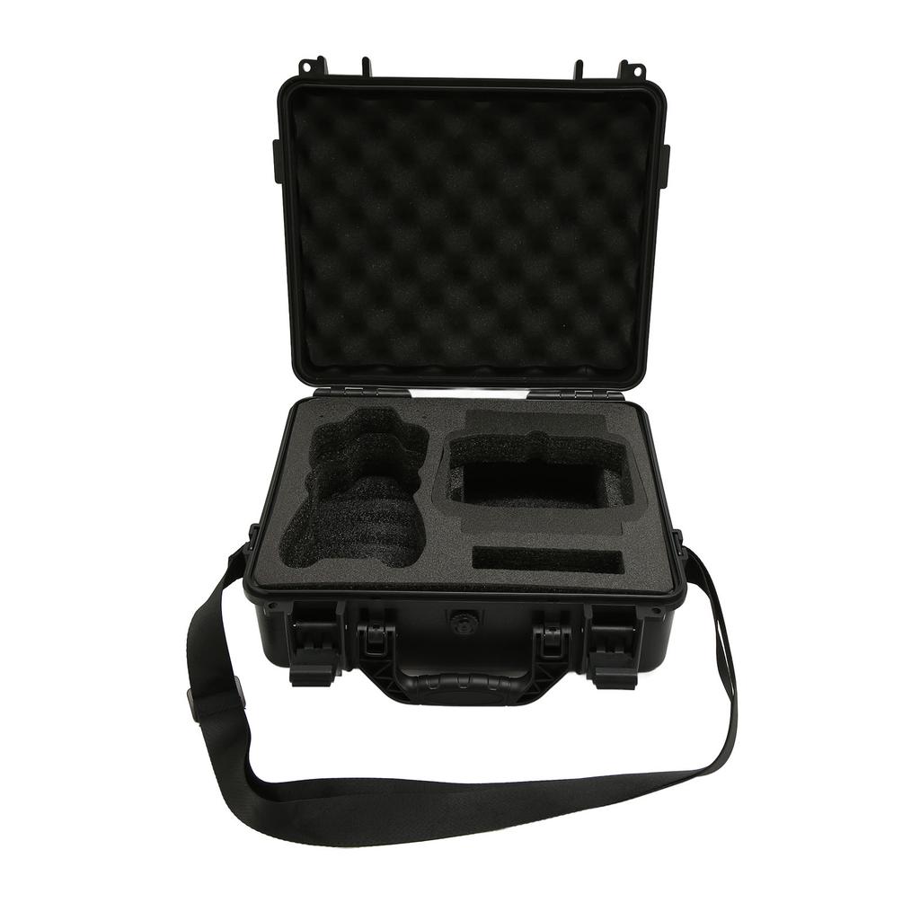 Drohnen-Tragekoffer Hartschale Schwarz Wasserdicht Kratzfest Klappverschluss Großes Fassungsvermögen Drohne