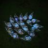 Luminous Transparent Conch Keychain Y2k Personalized Bag Pendant for Women Couple Family Keychain Pendant