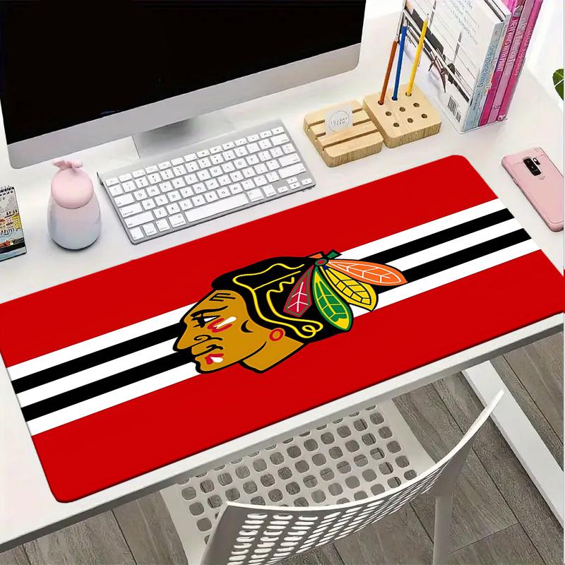 Blackhawks Mouse pad, Gaming Mouse Pad, keyboard pad, Desk Decor for computer notebook Fan Gift Birthday Gift