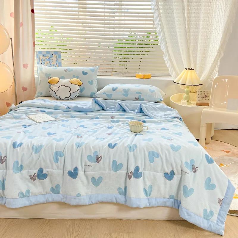 New Wormwood Xia Liang Quilt Puff Cotton Air Conditioning Mosquito Repellent Quilt Summer Fragrance Lunch Break Quilt