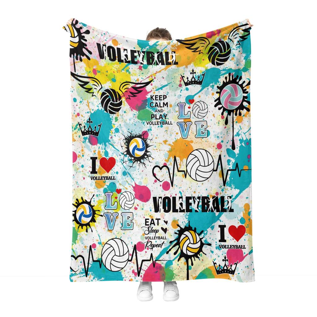 Travel Nap Blanket Cozy Soft Bedspread Printed Sofa Blanket For Bed Couch Office Air Conditioning Decorative Blanket