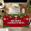 1PC Merry Christmas Oversized Mouse Pad - Non-Slip Rubber Base Perfect for Office School Esports Home Decor Desk Mat 177A