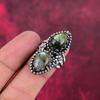 Labradorite Gemstone Jewelry, 925 Solid Sterling Silver Handmade Ring, Latest Design Jewelry