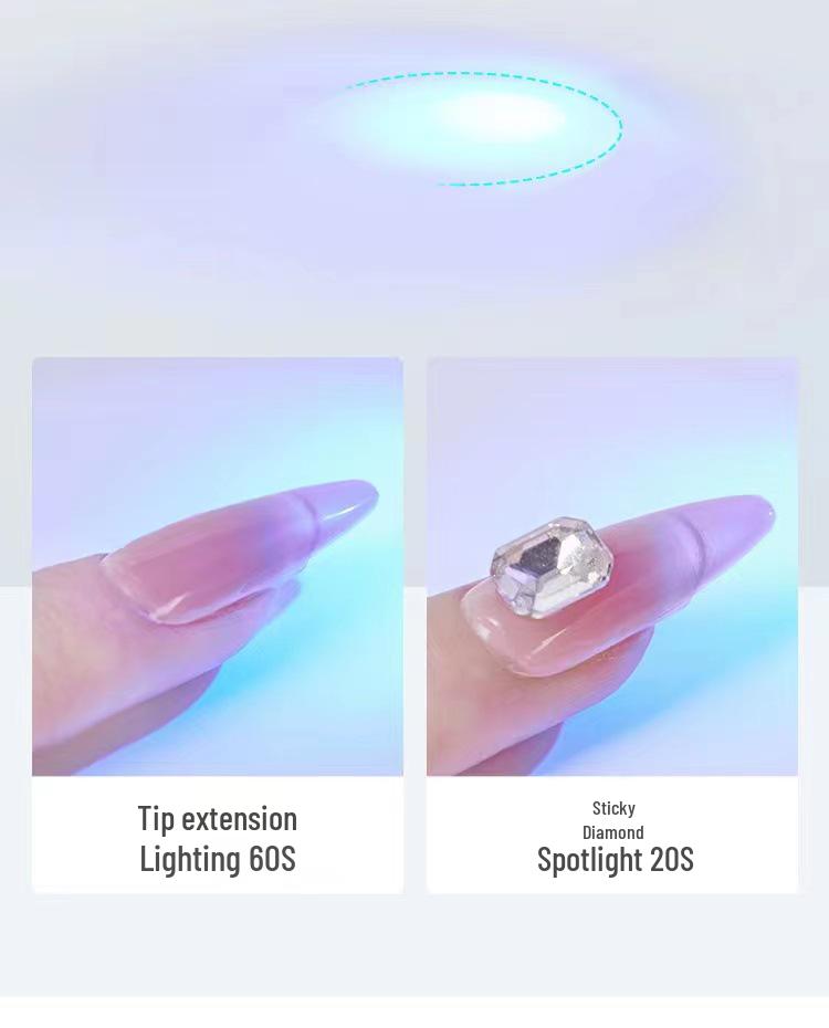 Portable Rechargeable Mini UV Nail Lamp