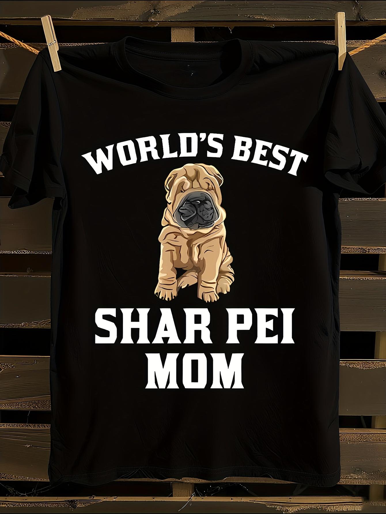 Shar Pei Mom T-shirt M