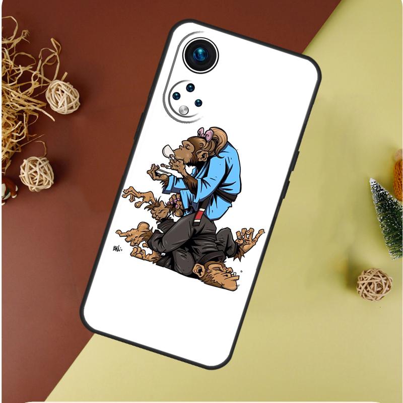 Judo Jiu Jitsu BJJ Case For Honor 200 Pro X9b X9a X8b X8a X8 X9 X9c 50 70 90 Honor Magic 7 Lite 6 5 Pro Cover