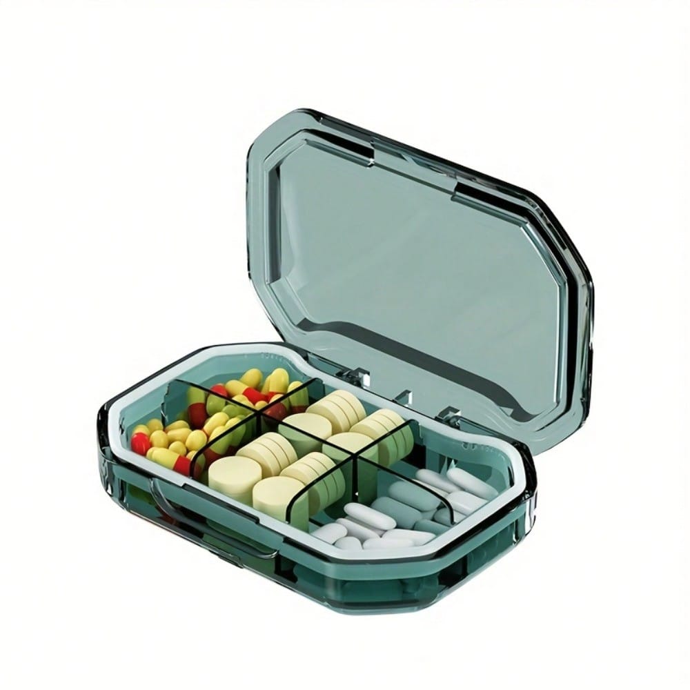 A Beautifully Crafted Box for Pills And Tablets, Jewelry, And Precision Parts, Ideal for Everyday Office And Travel Use