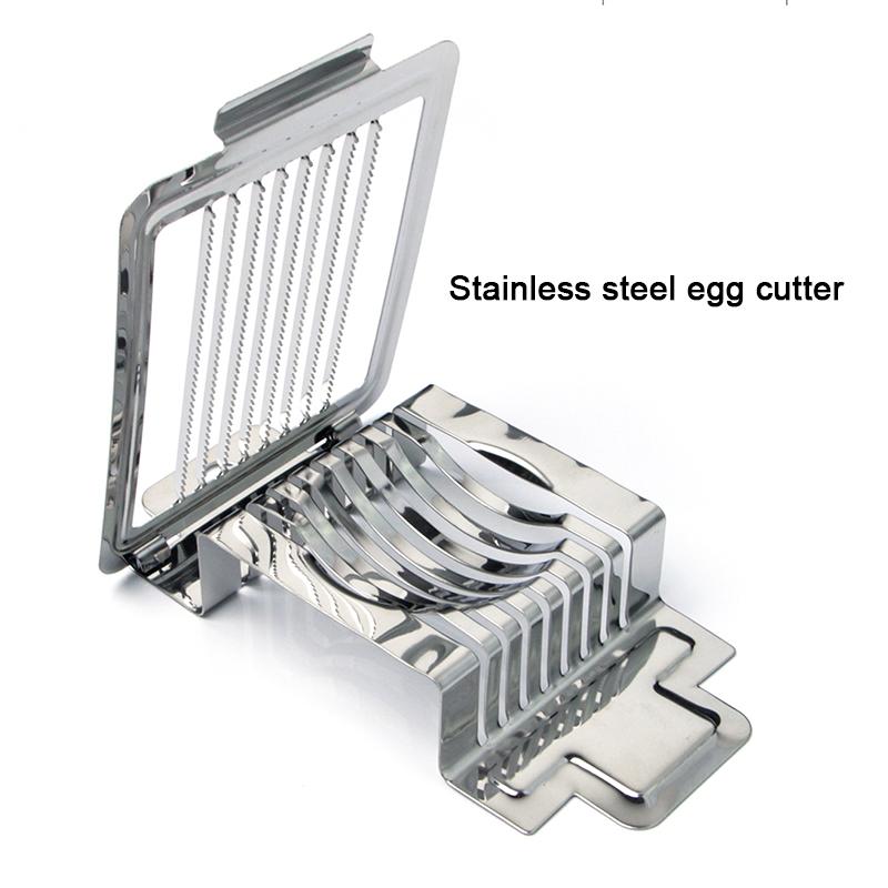 Egg Cutter Stainless Steel Wire Egg Slicer For Hard Boiled Eggs Luncheon Meat Mushroom Tomato Kitchen Tool Gadgets Accessories