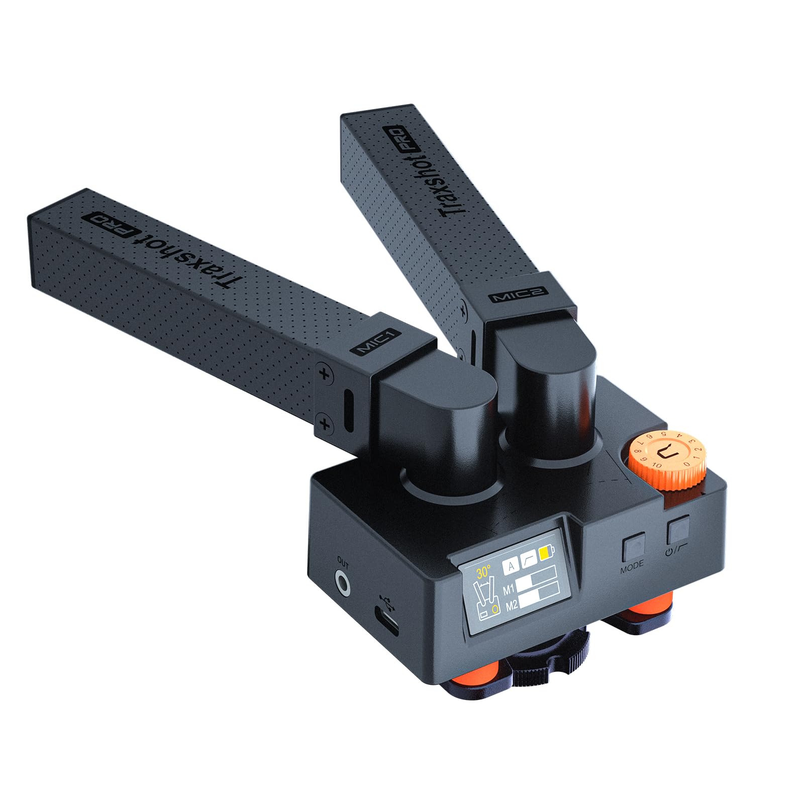 

Comica Traxshot Pro Shotgun External Video Microphone with 3 Pickup Stepless Gain Battery Stereo Microphone for DSLR and Ideal for and Interviews