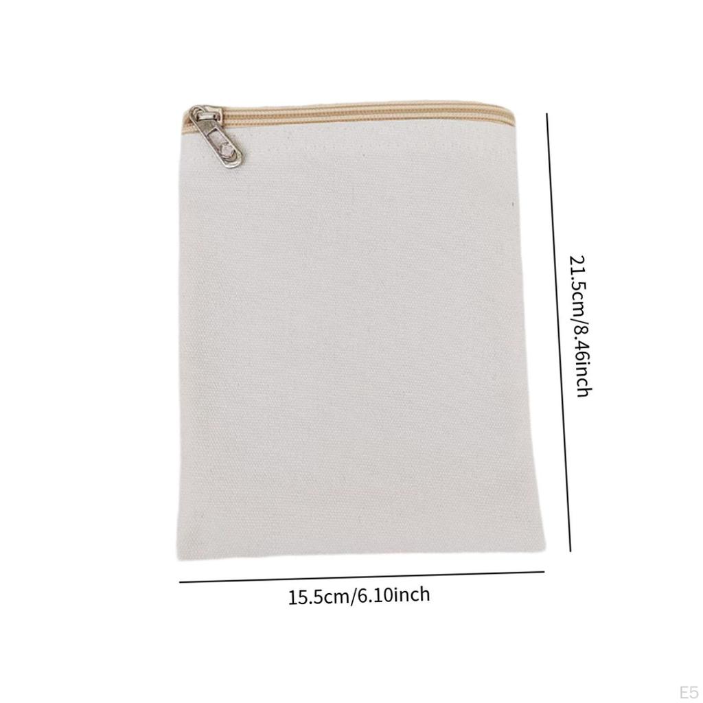 2 Pieces Sew In Pocket with Zipper Clothes Inner Pockets for Sweatshirts