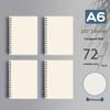 Clear PP Cover Spiral Notebook, Student Grid & Lined, Large B5 Size