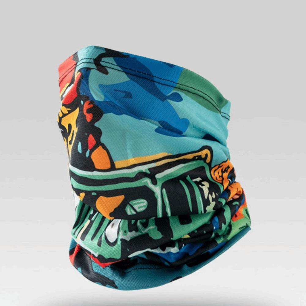 Breathable Ice Silk Mask Thin UV Protection Mask Face Sun Protection UPF50+ Sunscreen Mask  Unisex