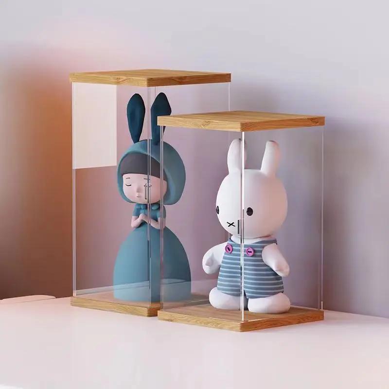 Transparente Acrylfiguren Vitrine Modellauto Vitrine Haushalt Transparent Blind Boxes Spielzeug Aufbewahrungsboxen