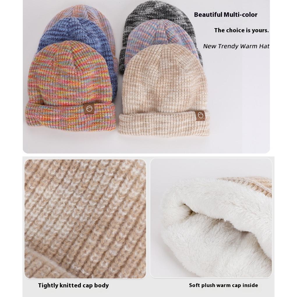 3pcs Acrylic Scarf Gloves Stay Cozy And Womens Winter Hat Set 3pack/lot Knitted screen Gloves Men And Women 3-in-1