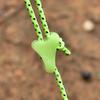 10/20PCS Tent Rope Fastener Adjuster Outdoor Camping Triangle Non-Slip Hiking Rope Buckles Stopper Tools Adjust Rope Accessories