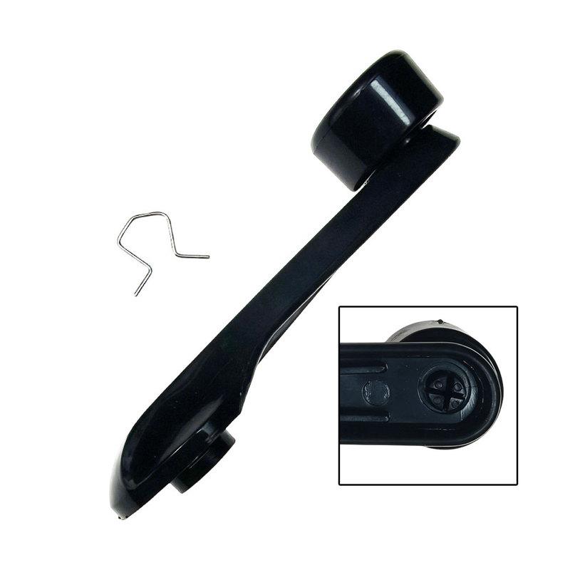 2PCS 1984-2000 For Honda Civic Left Right Driver Window Winder Crank Knob Handle Risers Automobile Winder Crank Window Handle