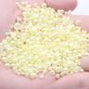 9mm Flat-back Half-round Pearl Beads - 100 Pcs for DIY Phone Case Decoration