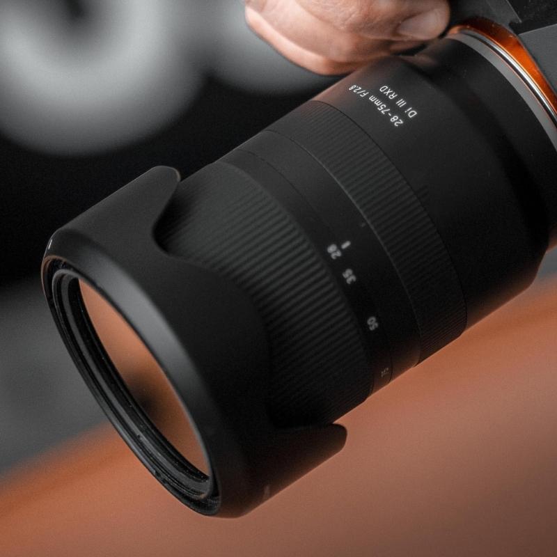 ALC-SH168 Lens Hood Sun Shade Replacement for 24-70mm F2.8 II SEL2470GM2 Camera Lens Hood Sun Shade Replacement