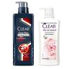 Clear Sakura Dew & Men's Cool Mint Shampoo Set