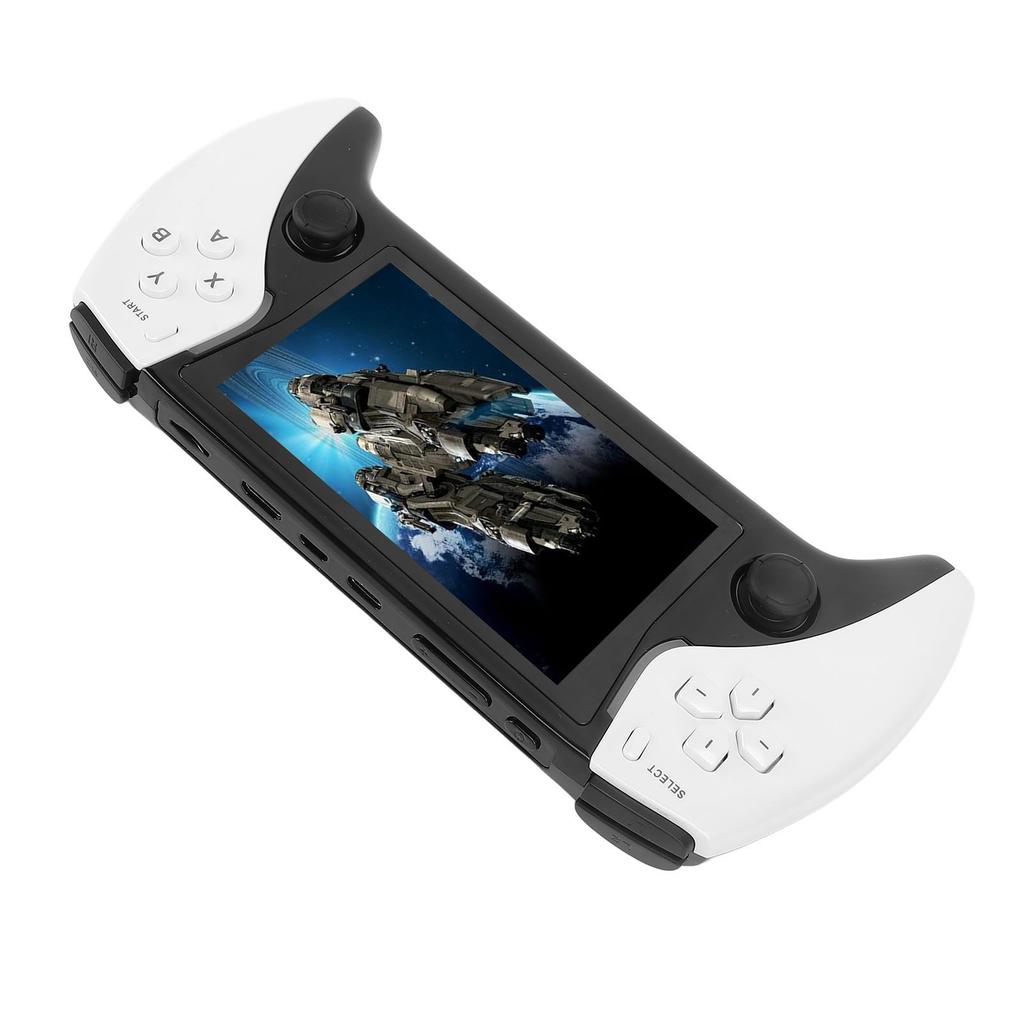 Console de jeu rétro portable avec écran IPS 800x480 de 4,3 pouces, compatible avec 11 émulateurs