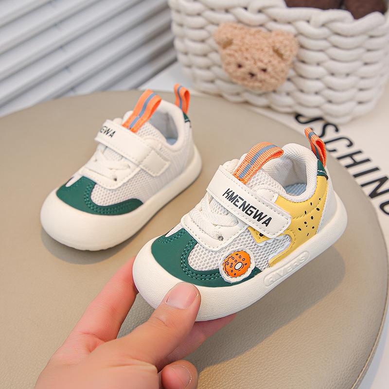 Fashion Girls Shoe Spring New Child Casual Shoes Soft Soled Baby Shoe Anti Slip Walking Shoes Simple Boys Sports Shoe
