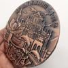 Zum 20. Jahrestag der Rückgabe Macaus, große Bronzemedaille, Gedenkmünze, Macau Tourismusgeschenk, Friedensdelphin