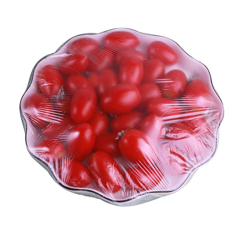 Elastic Cling Film Lid for Fresh-Keeping: Seal and Store Vegetables, Bowls, and Leftovers.