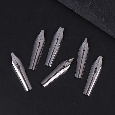 High Quality Duckbill Gothic Parallel Art Flower Body Art Flat Tip Vinyl Tibetan Arabic Fountain Pen Stationery Office Supplies