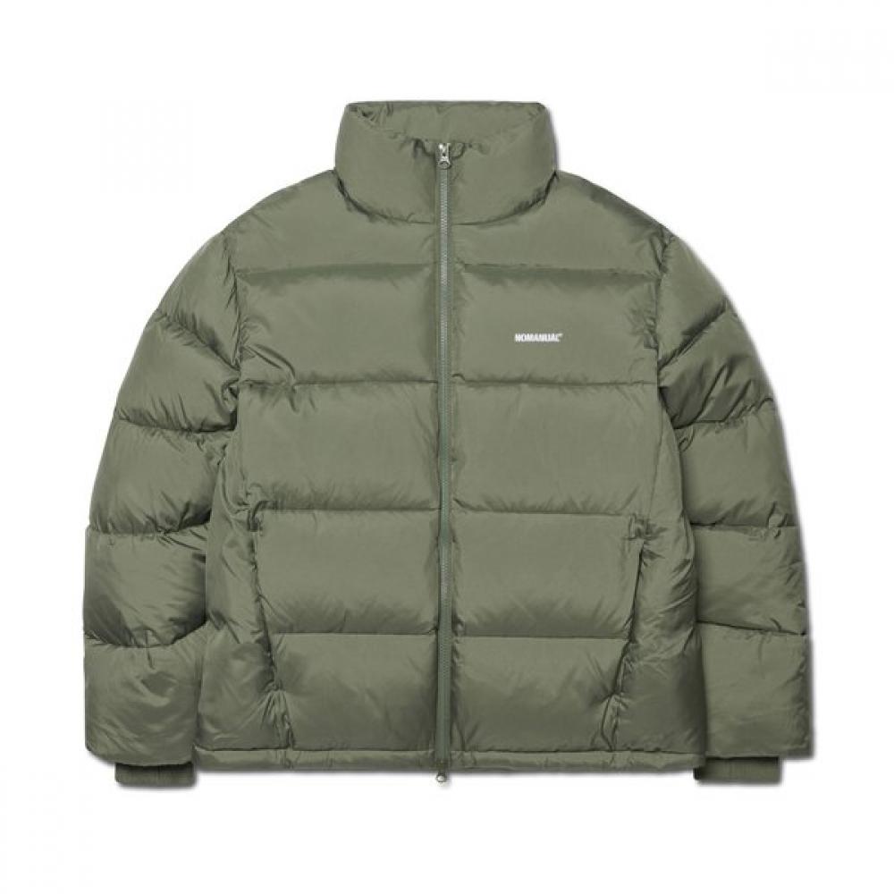 NOMANUAL Уютный пух утки   Матовый хаки S