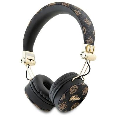 Guess Over-Ear Headphones Bluetooth Enc    Gubh70Eposmk Black/Black Peony Script Round Shape