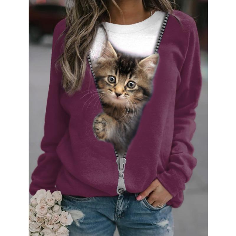 

JPNTKY Women s Fashion Casual Long Sleeve O-Neck Blouses & Shirts XXXXXL