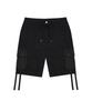 LARTIGENT L3 Ribbon Pocket Short(Black)