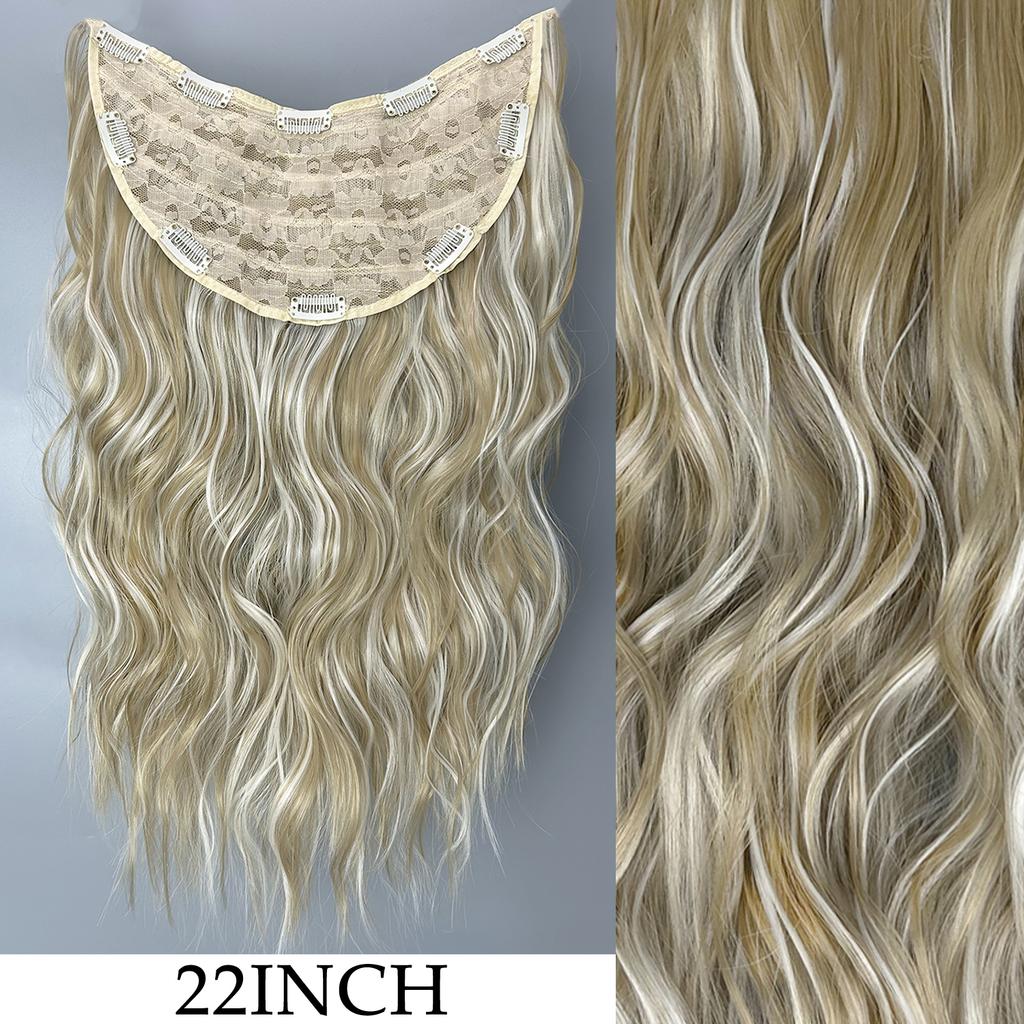 7Pcs/Set 16 Clips Hair Extension Black Long Straight Natural Hair Ombre Hairpiece Heat Resistant Fiber For Women Hairstyle 2030