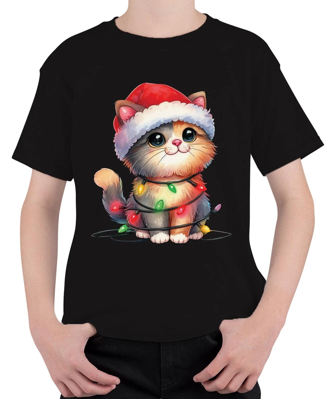 Katze Lichterkette Katzenliebhaber - Weihnachten Weihnachtsgeschenk Christmas Un M