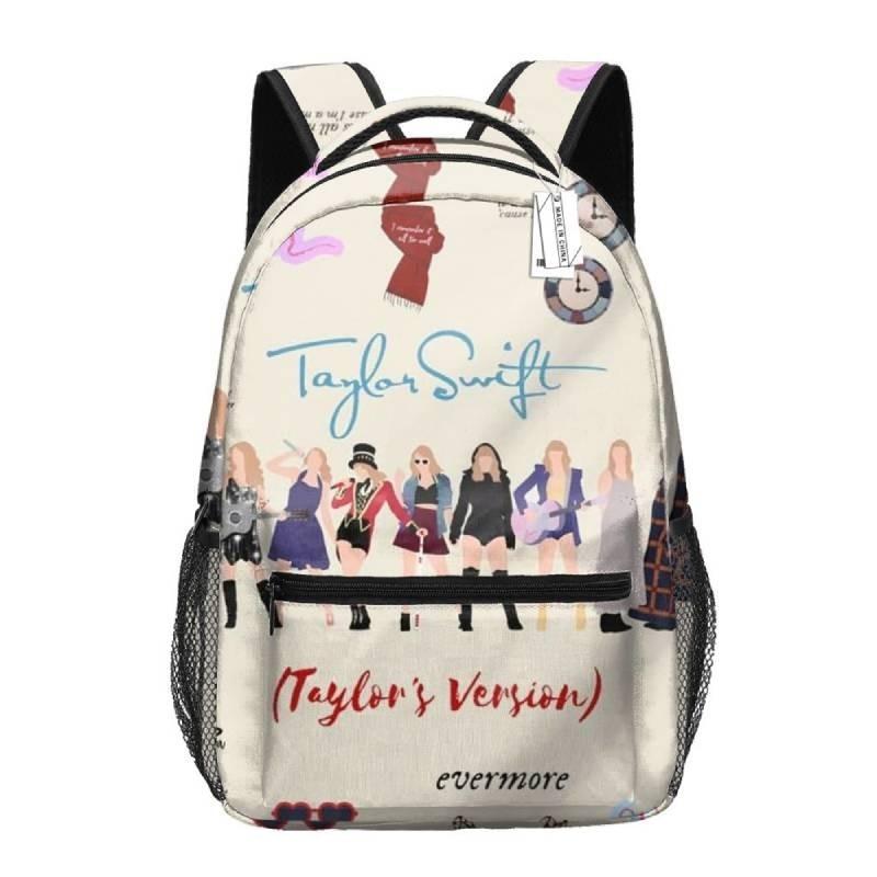 Taylor Printing Swift Backpack Children School Bag Comfortable Capacity Large