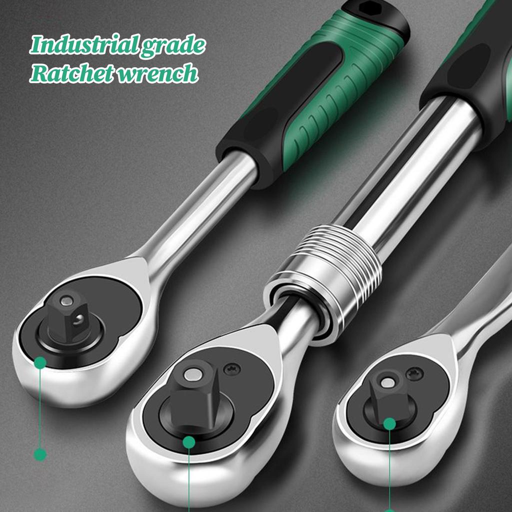 Extended Wrench Multi-function adjustable Extension Wrench dual-purpose double-ended Manual Offset Extender Automobile Repair