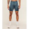 Seamless Running Half Tight Stealth Blue    Storm Blue A5b2v Ud74