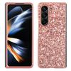For Samsung Galaxy Z Fold5 5G Glitter Sequins Phone Case Electroplating TPU Frame Hard PC Back Cover